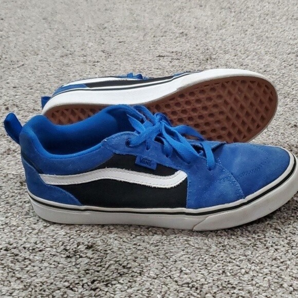 Vans Blue Suede Filmore Sneakers Mens size 7, Womens sz 9 - Picture 12 of 12